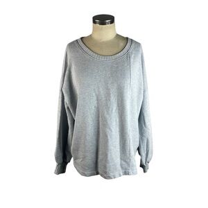 CAbi Light Blue Crew Neck Sweater